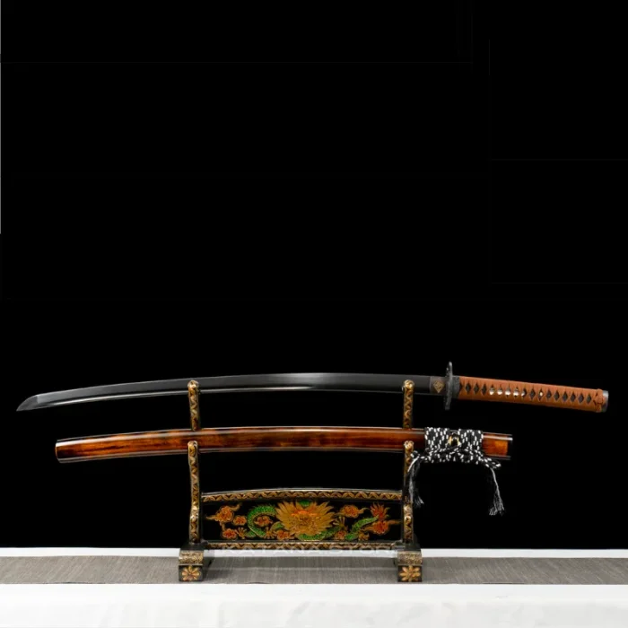 Black and Brown Katana - Image 7