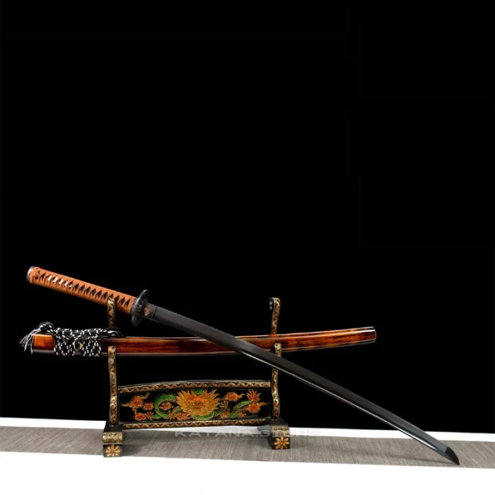 Black and Brown Katana - Image 9