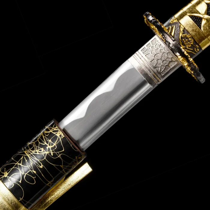Black and Gold Katana - Image 3