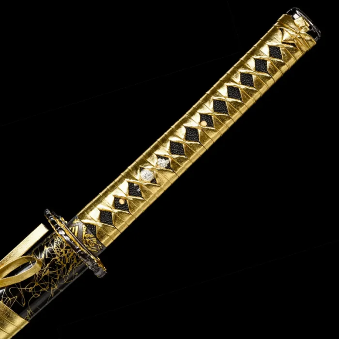 Black and Gold Katana - Image 4