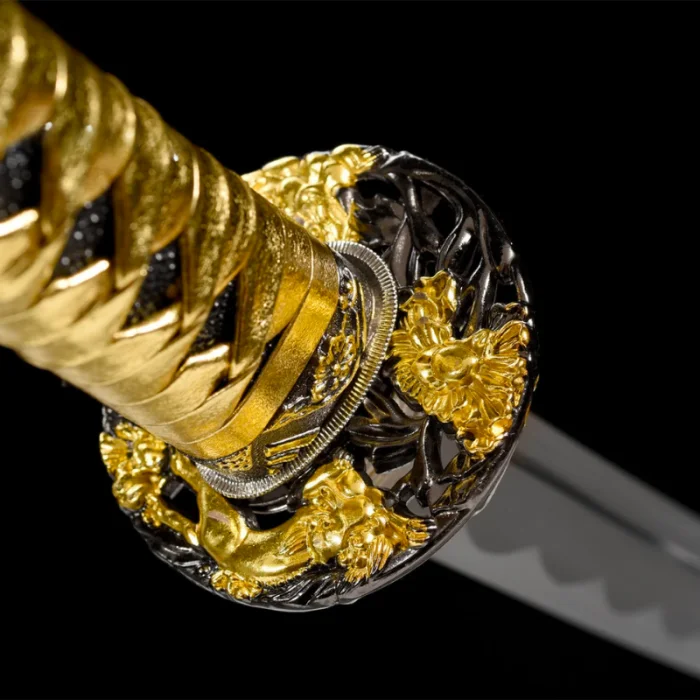 Black and Gold Katana - Image 5