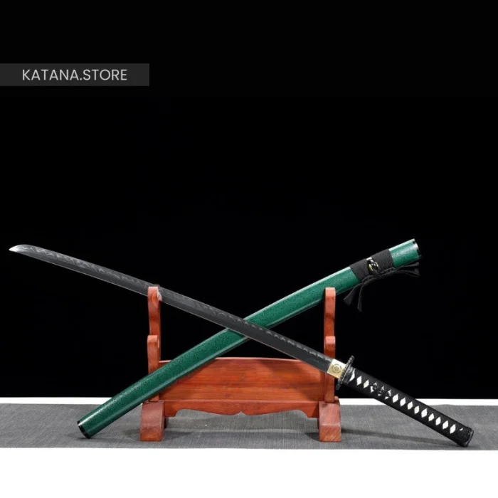 Black and Green katana - Image 3