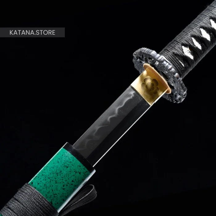 Black and Green katana - Image 5