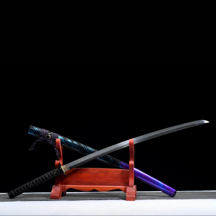 Black and Purple Katana - Image 10