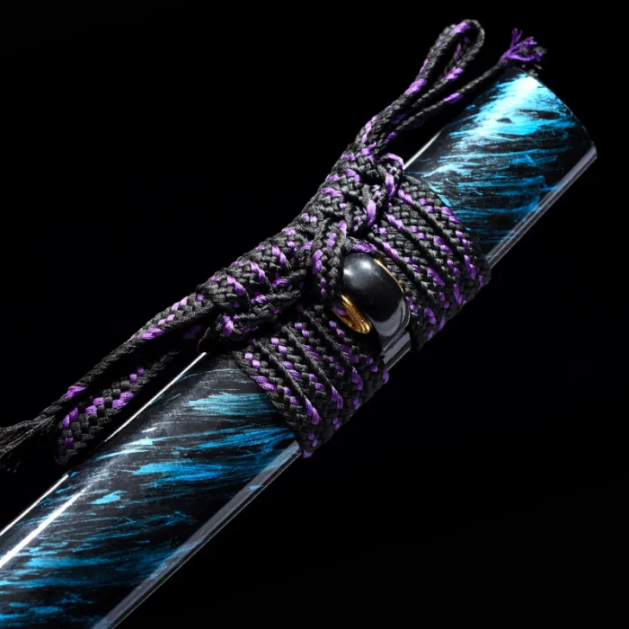 Black and Purple Katana - Image 3