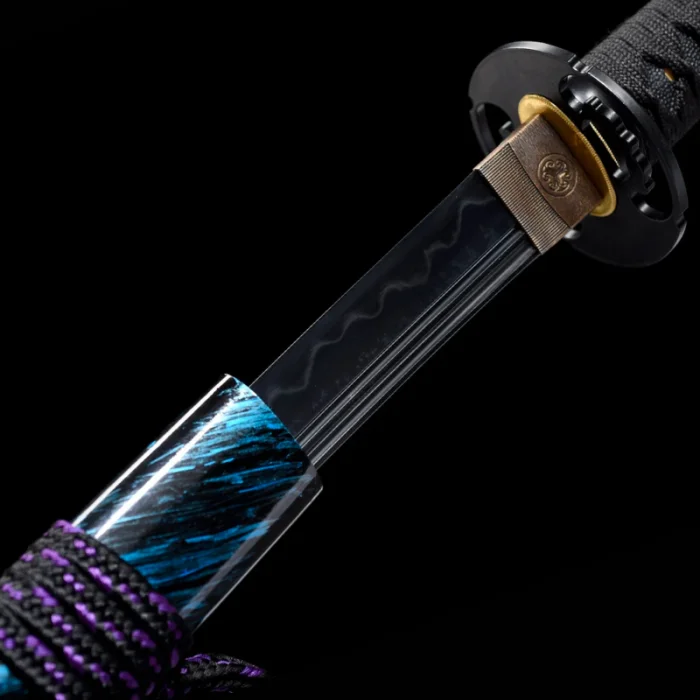 Black and Purple Katana - Image 7