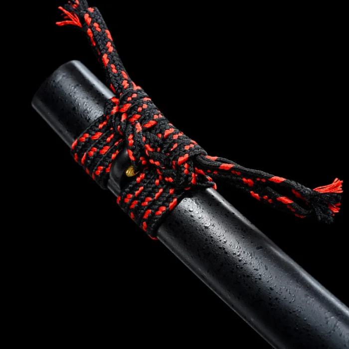 Black and Red Wakizashi - Image 3