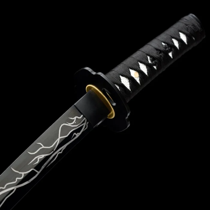 Black Tanto Sword - Image 3