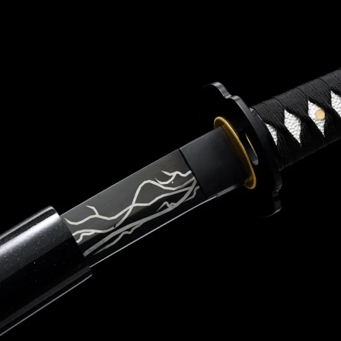 Black Tanto Sword - Image 6