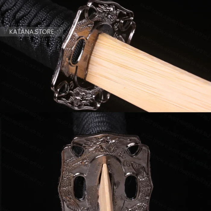 Black wooden katana - Image 4