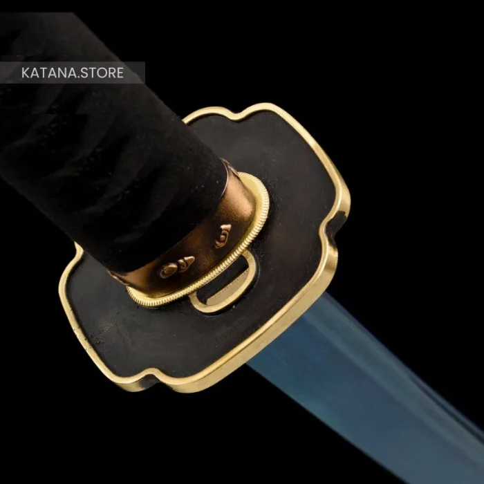 Blue and gold katana - Image 4