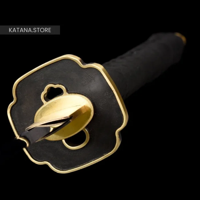 Blue and gold katana - Image 5