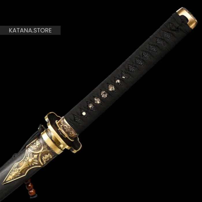 Blue and gold katana - Image 6