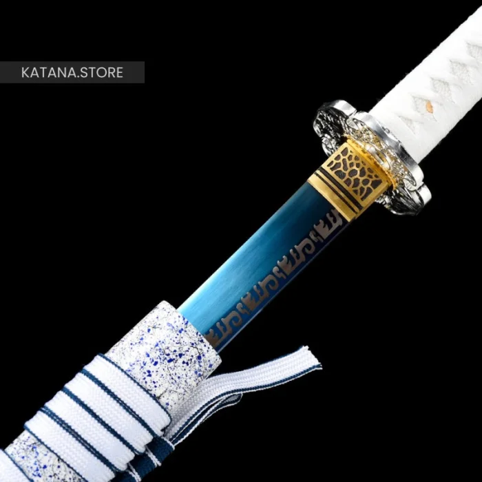 Blue and white ninjato - Image 10