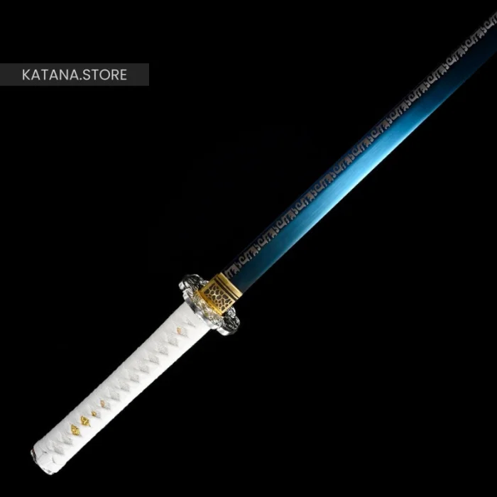 Blue and white ninjato - Image 7