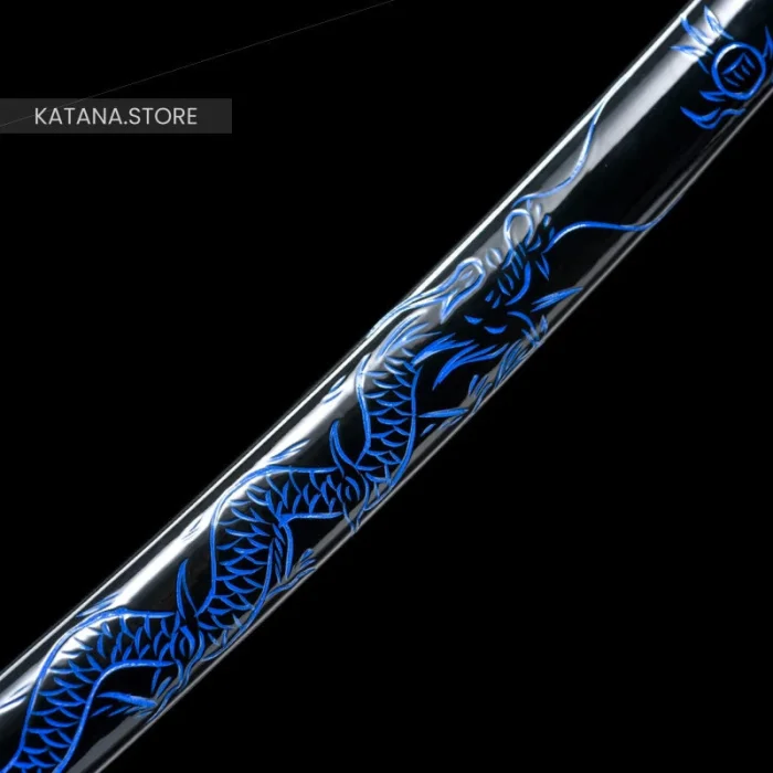 Blue dragon katana - Image 7