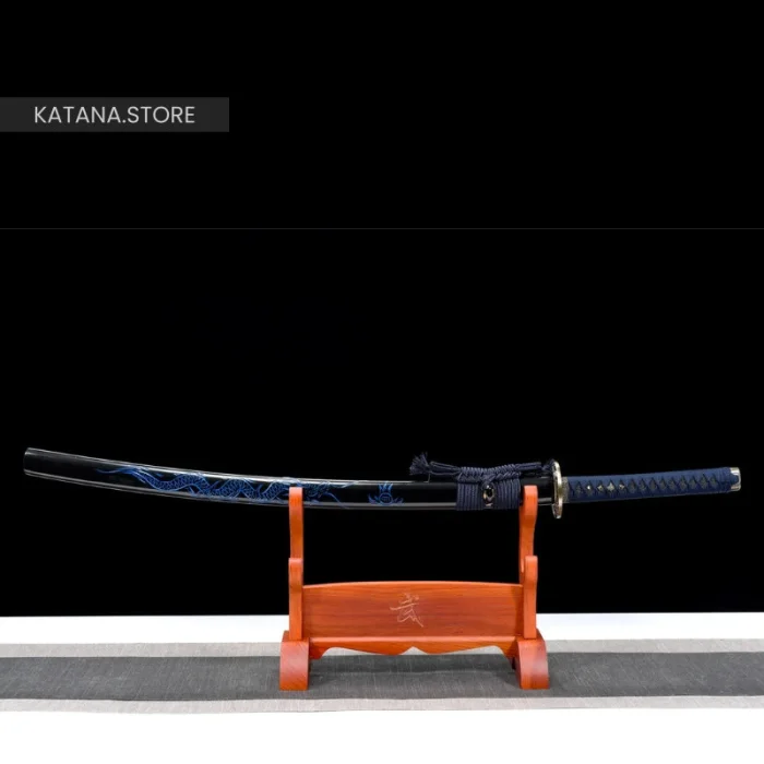 Blue dragon katana - Image 9
