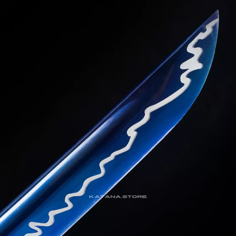 Blue Dragon Wakizashi - Image 8