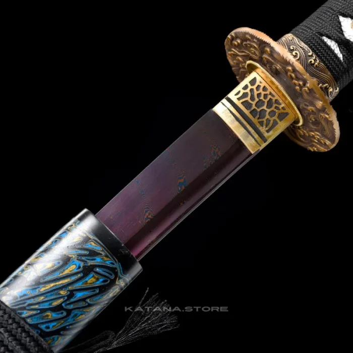 Blue fire katana - Image 5