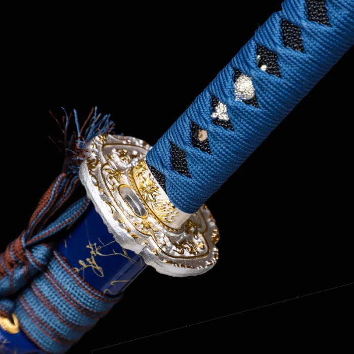 Blue Wooden Katana - Image 3
