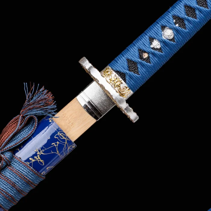 Blue Wooden Katana - Image 4