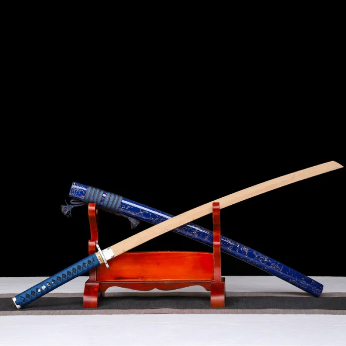 Blue Wooden Katana - Image 8