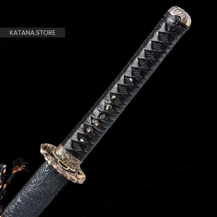 Damascus samurai sword - Image 6