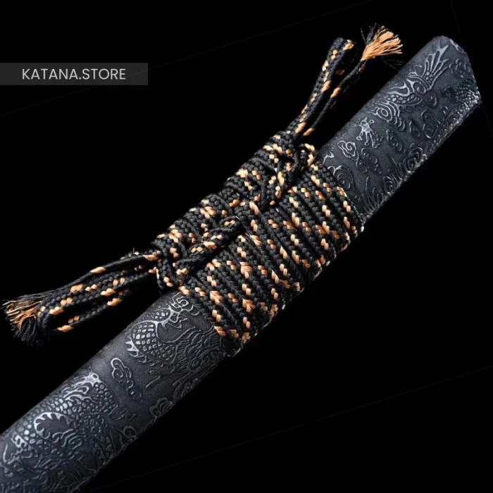 Damascus samurai sword - Image 7
