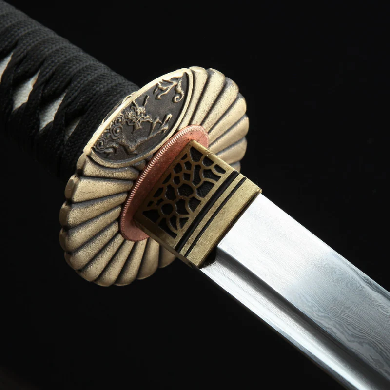 Damascus Steel Wakizashi - Image 3