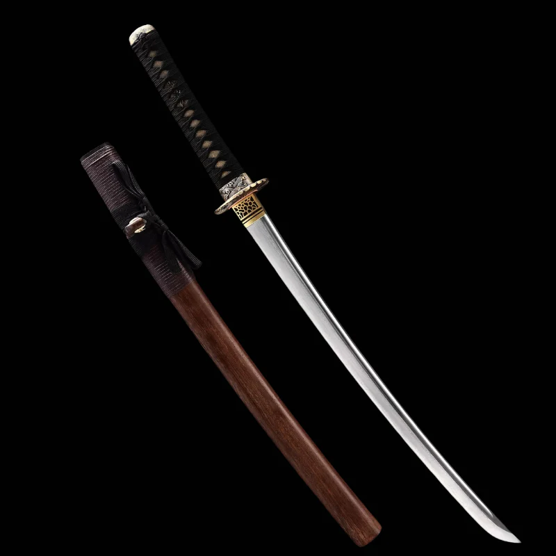 Damascus Steel Wakizashi - Image 7