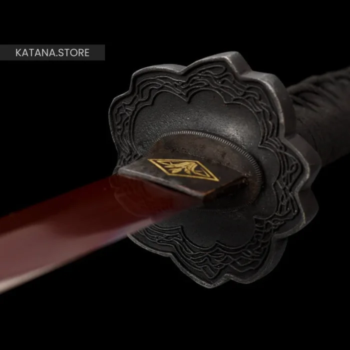Dark red katana - Image 3