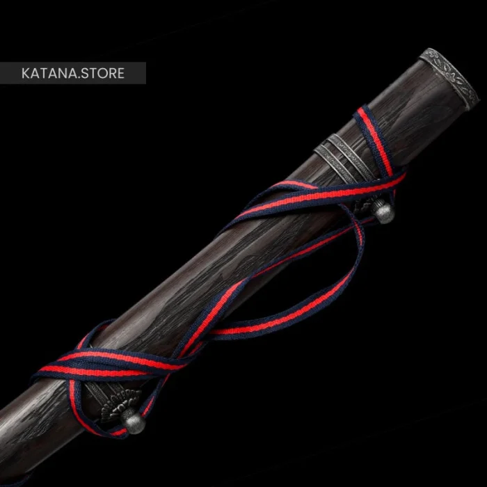 Dark red katana - Image 7