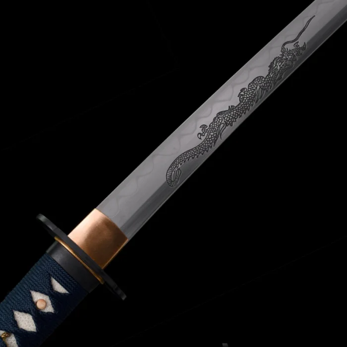 Dragon Engraved Katana - Image 5