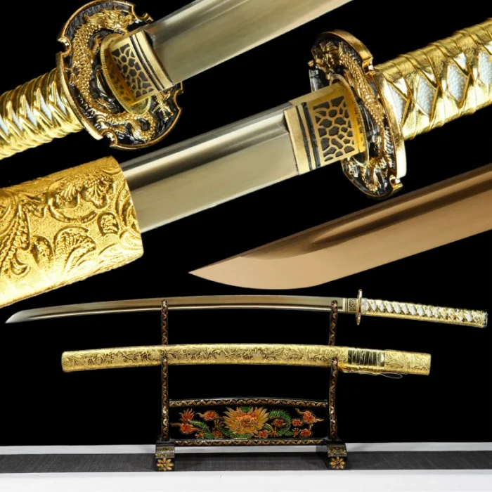 Golden Dragon Katana - Image 10