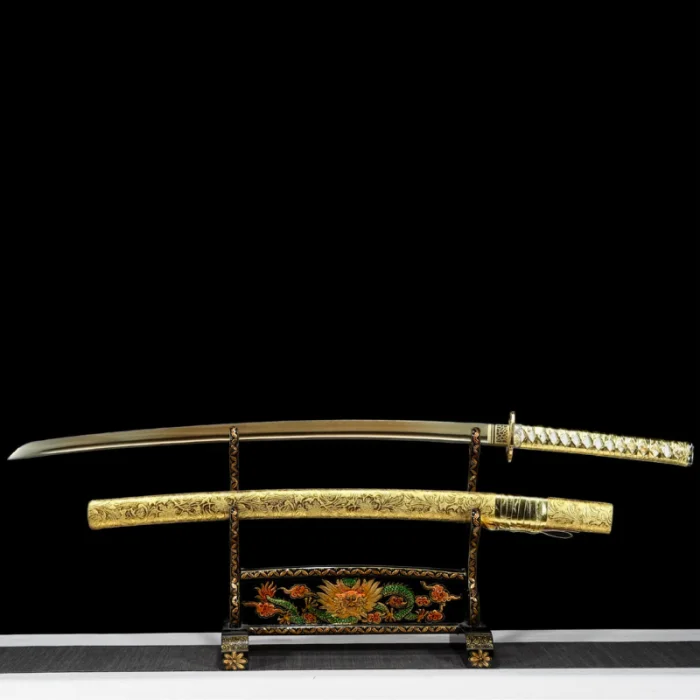 Golden Dragon Katana - Image 9