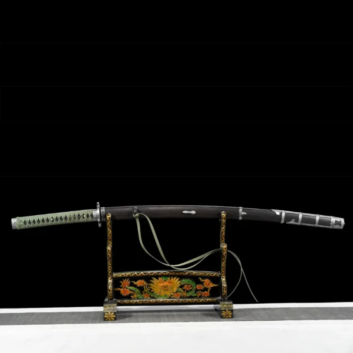 Green Antique Katana - Image 4