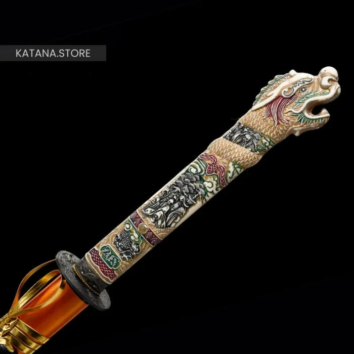 Katana with dragon handle - Image 6