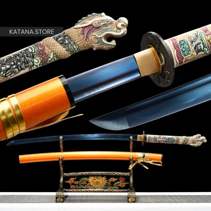 Katana with dragon handle - Image 9