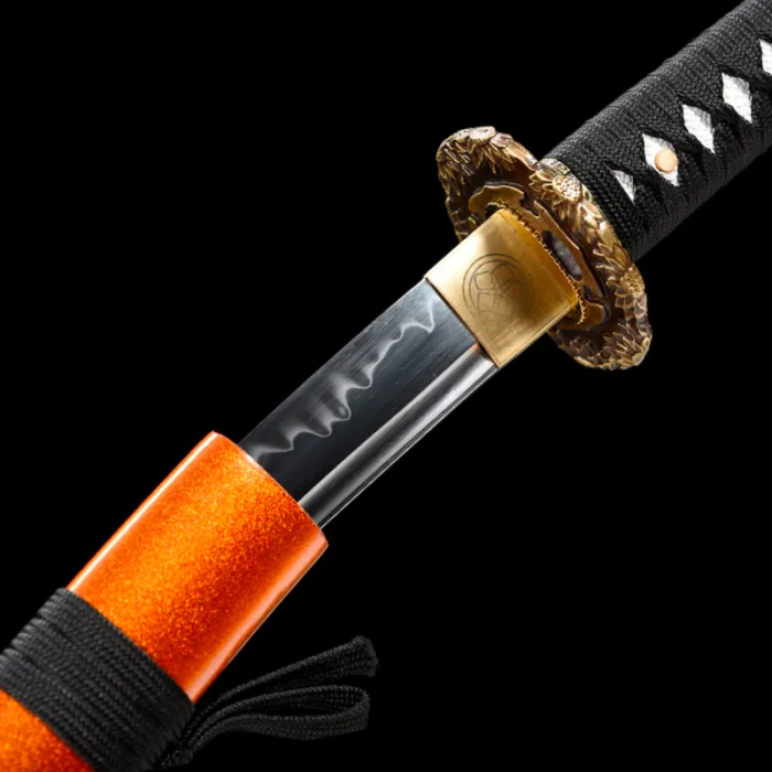 Orange Tanto Sword - Image 3