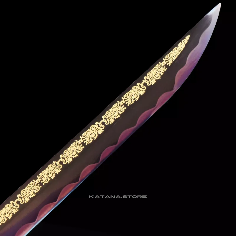 Purple and Gold Ninjato - Image 4