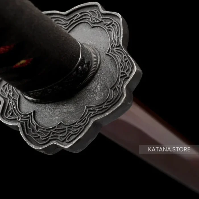 Red and Black Katana - Image 5