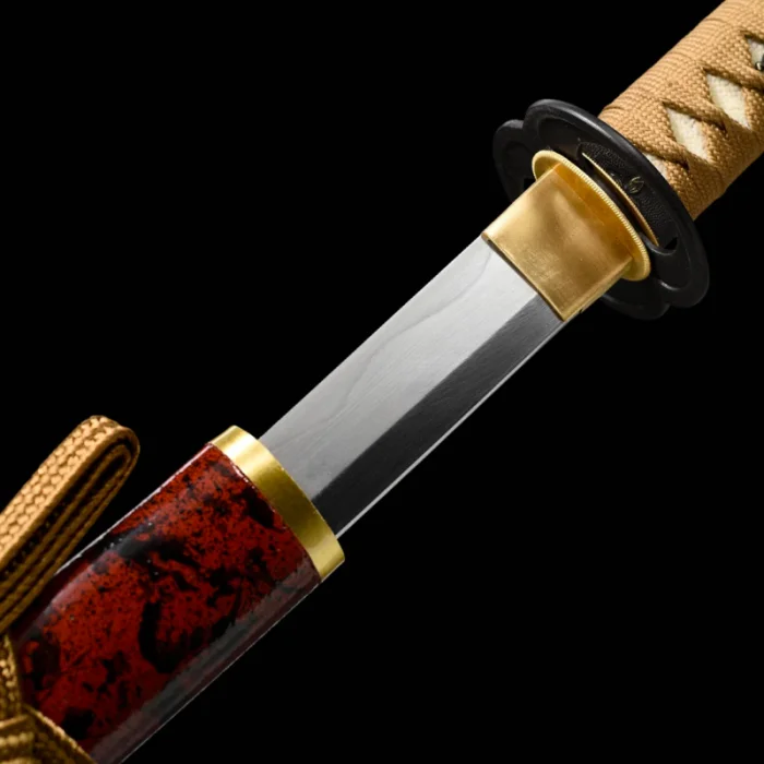 Red and Gold Katana - Image 3