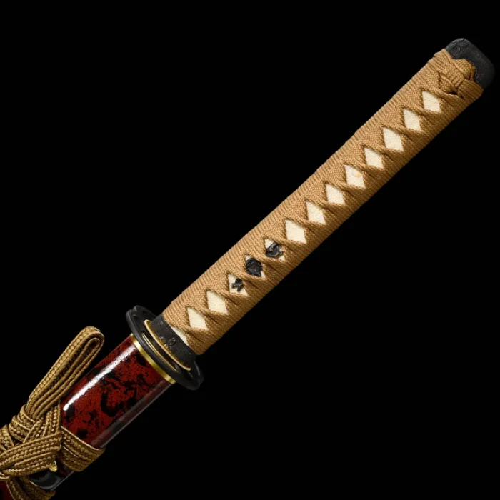 Red and Gold Katana - Image 5
