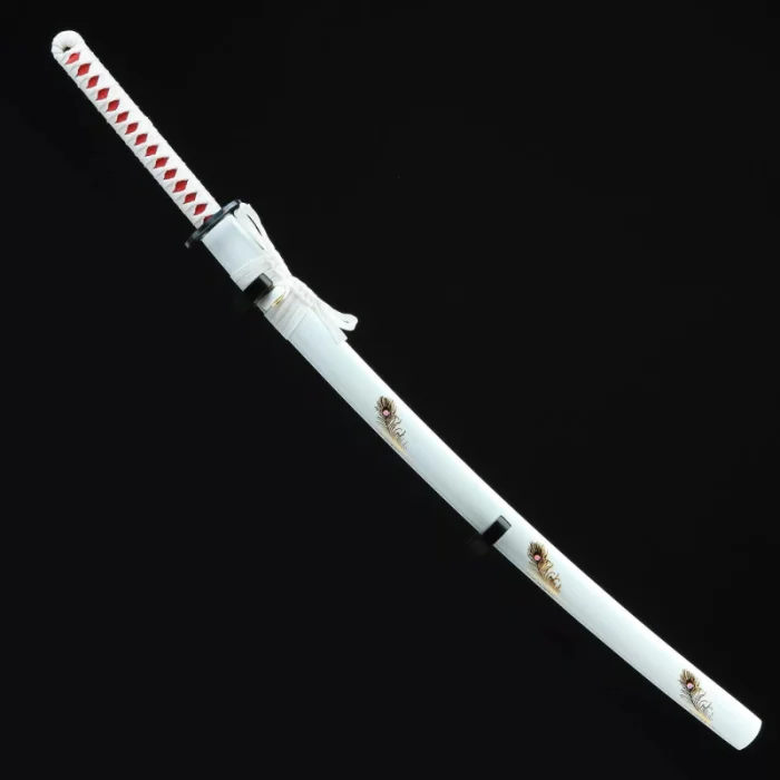 Red and White Katana - Image 7