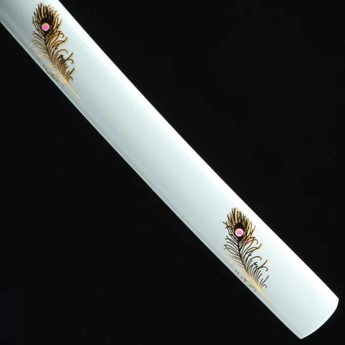 Red and White Katana - Image 8