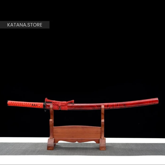 Red bladed katana - Image 3