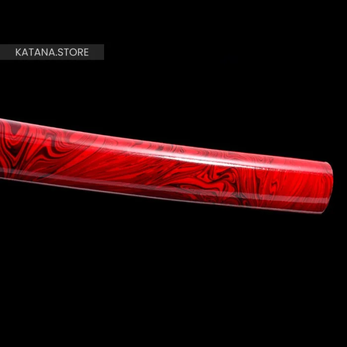Red bladed katana - Image 5