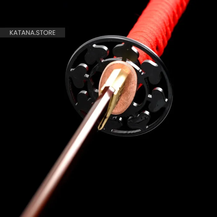 Red bladed katana - Image 6