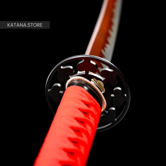 Red bladed katana - Image 8