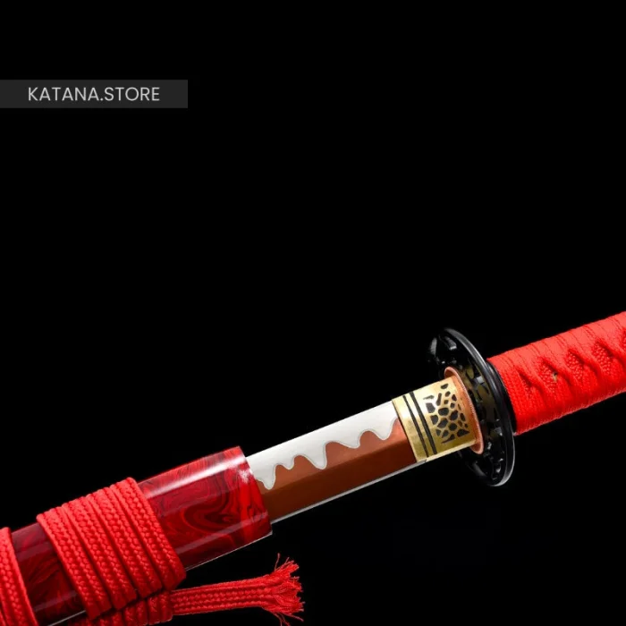 Red bladed katana - Image 9